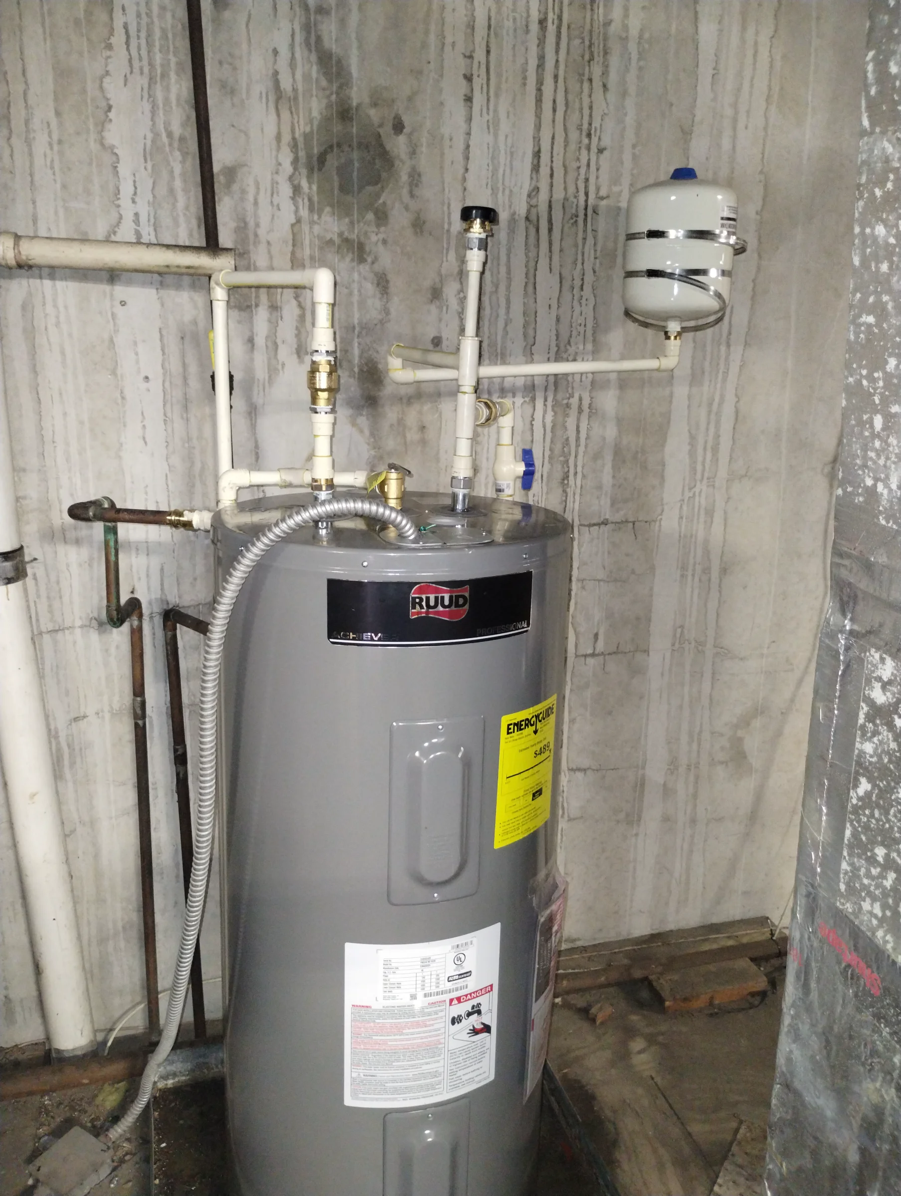 40-gallon storage water heater