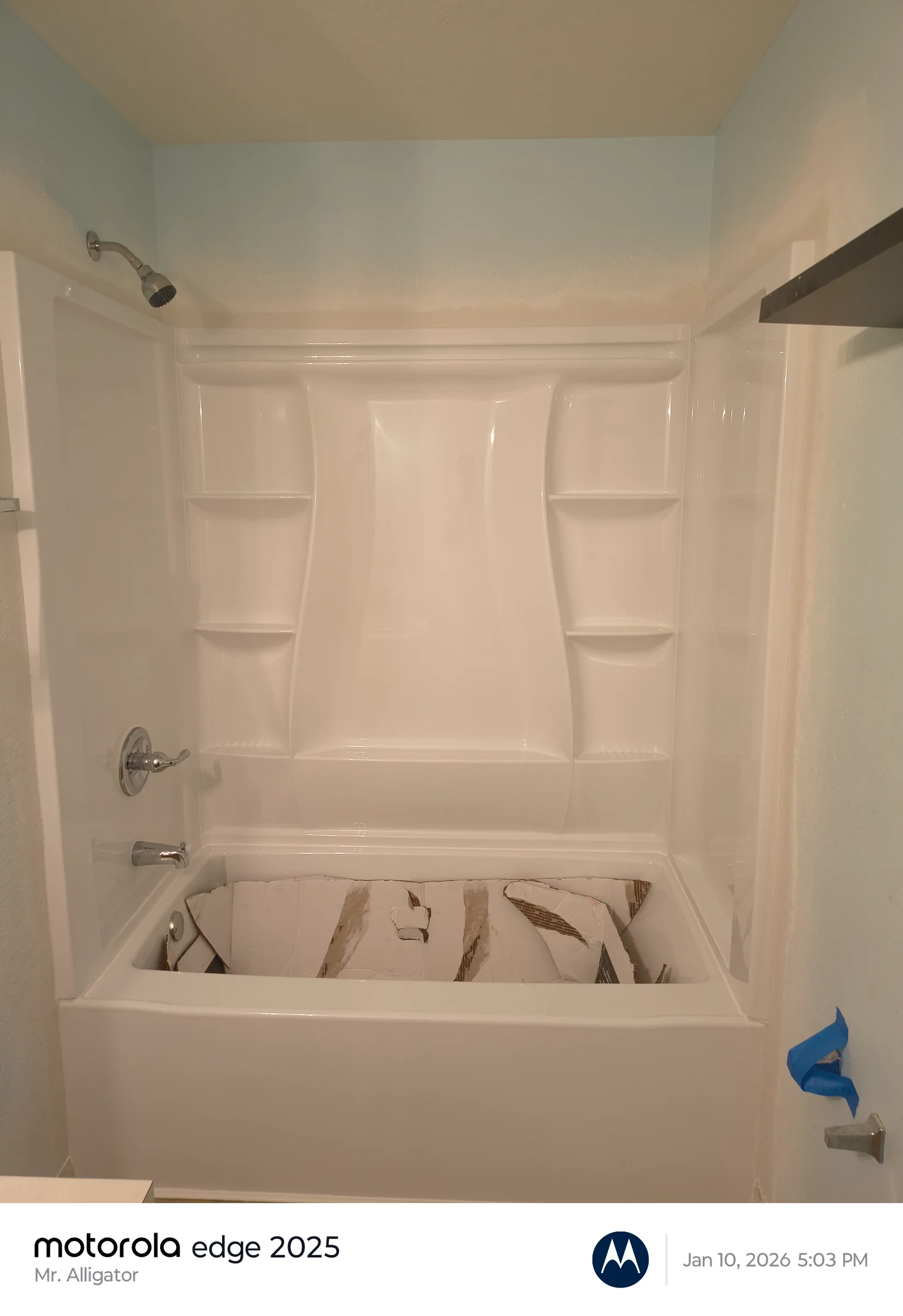 Shower Valve and Tub Connections — Tampa